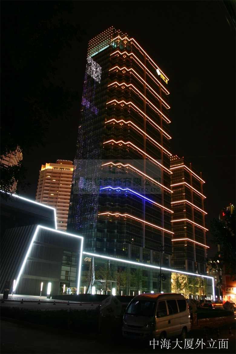 广州中海大厦建筑装饰项目(图3)