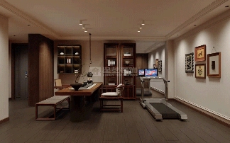 融合美式复古与轻奢质感的大宅设计灵感(图5)