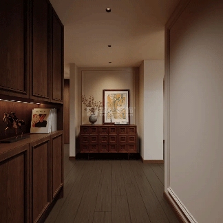 融合美式复古与轻奢质感的大宅设计灵感(图4)