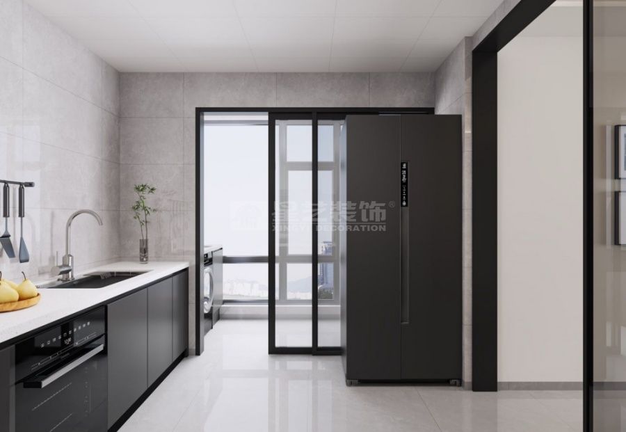 现代东方小区现代黑白灰风格(图6)