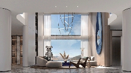 广州自然私墅设计，融合人文与山水的度假空间(图1)