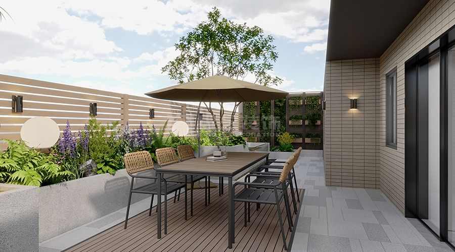 现代家居空间设计布局解析：客厅、卧室等多区域展示(图11)