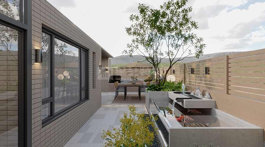 现代家居空间设计布局解析：客厅、卧室等多区域展示(图12)