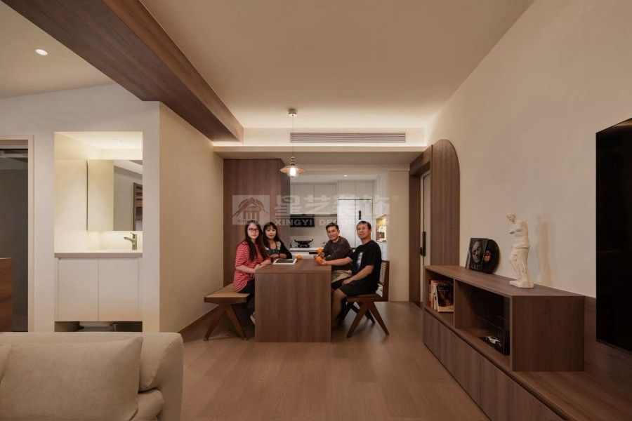 中古风新婚住宅设计，融合传统与现代美学(图6)