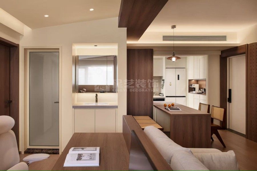 中古风新婚住宅设计，融合传统与现代美学(图12)