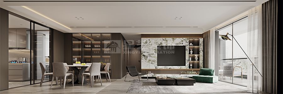 意式雅奢平层(图1)