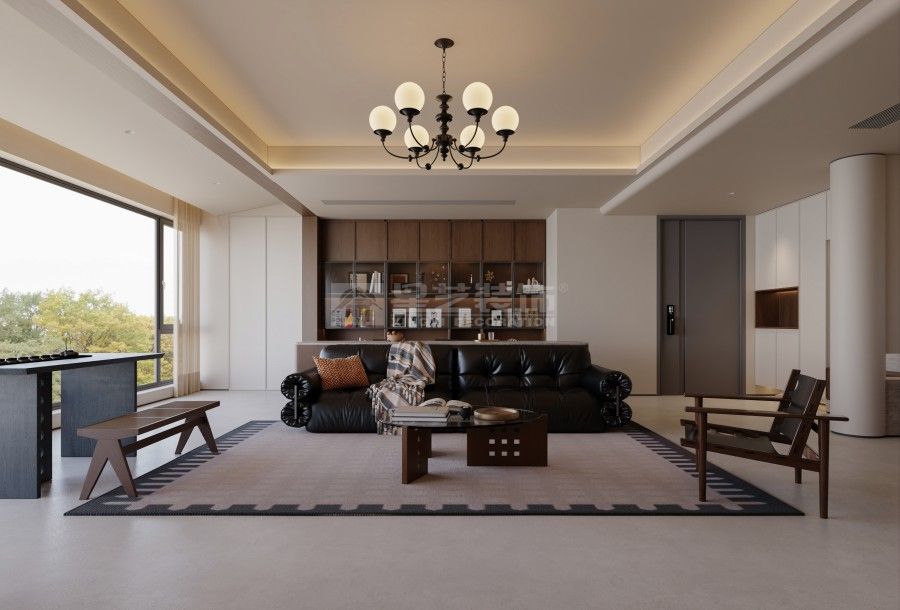 复古与现代极简融合，打造独特美学家居空间设计(图3)