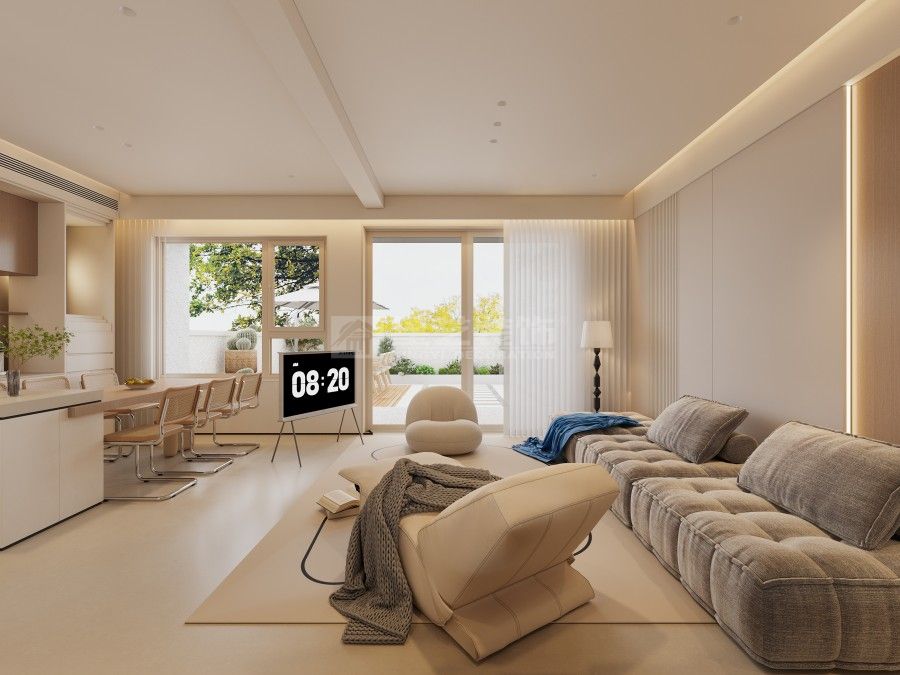 温暖治愈的设计理念：柔和色彩构建安心理想家(图1)