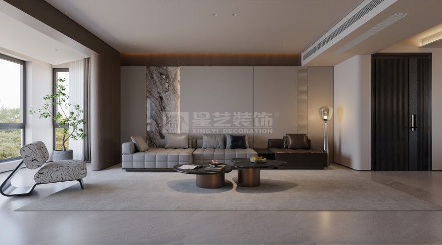 简约优雅装修设计，追求品质与舒适的结合(图3)