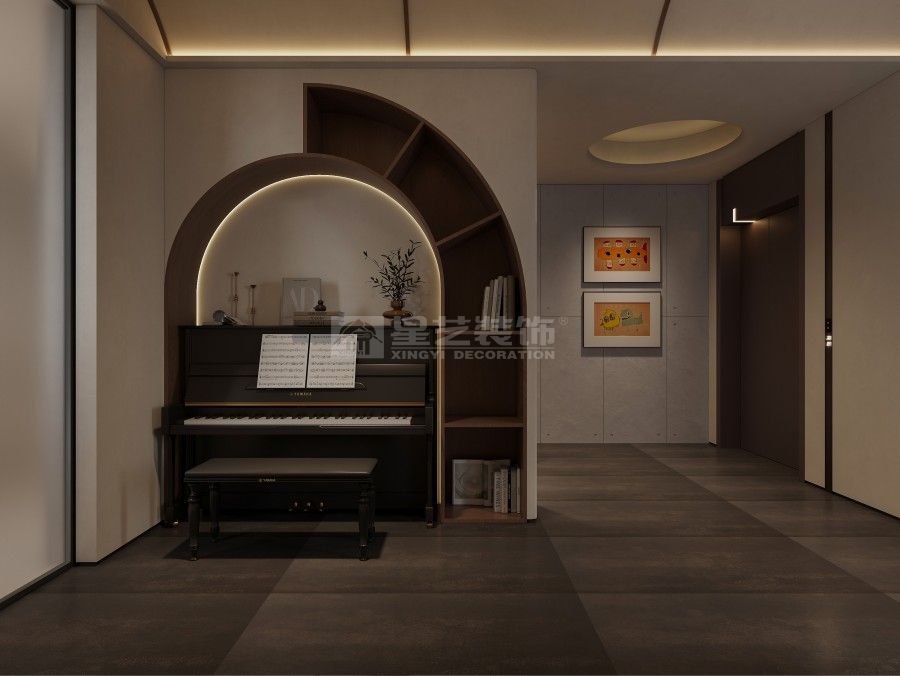 东方元素与现代设计融合，打造传统韵味与现代感的居住空间(图12)