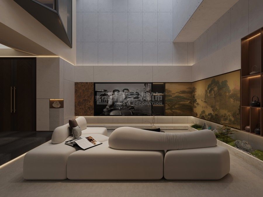 东方元素与现代设计融合，打造传统韵味与现代感的居住空间(图1)