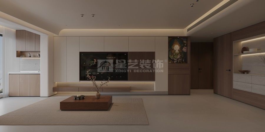 用温暖木材打造兼具复古与现代风格的中古家居空间(图1)
