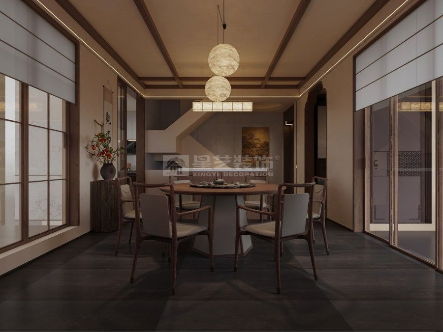 东方元素与现代设计融合，打造传统韵味与现代感的居住空间(图18)
