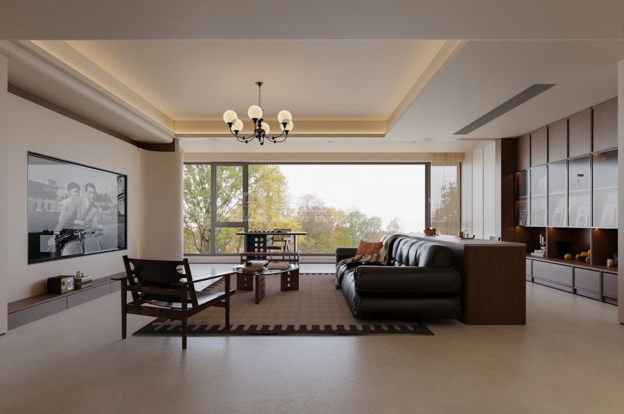 复古与现代极简融合，打造独特美学家居空间设计(图2)