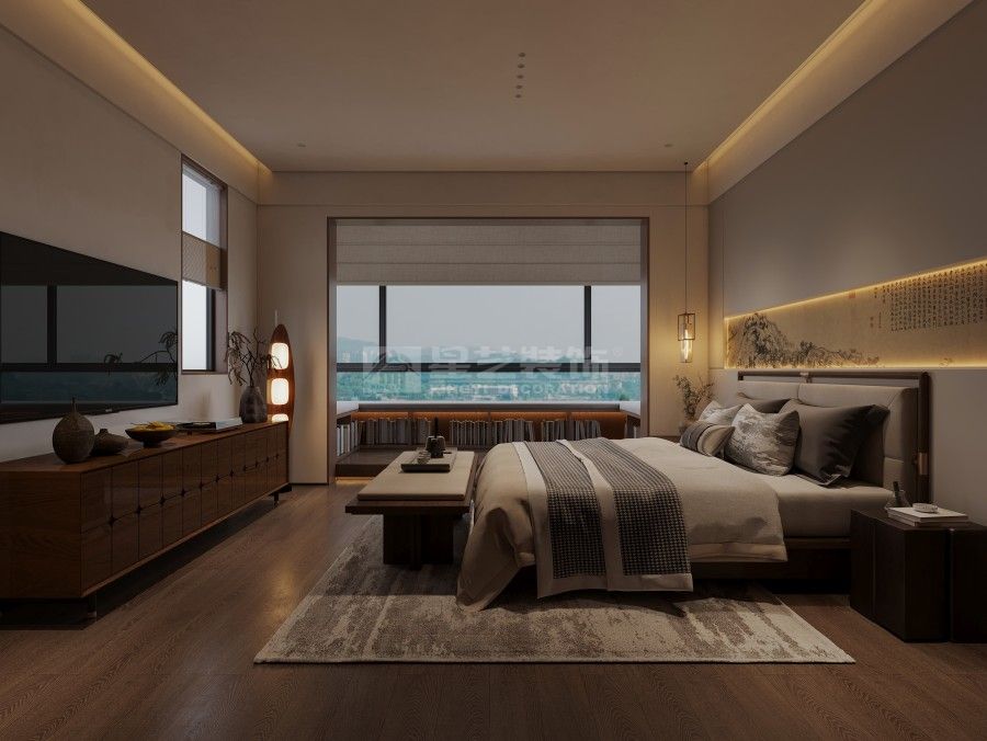 东方元素与现代设计融合，打造传统韵味与现代感的居住空间(图34)