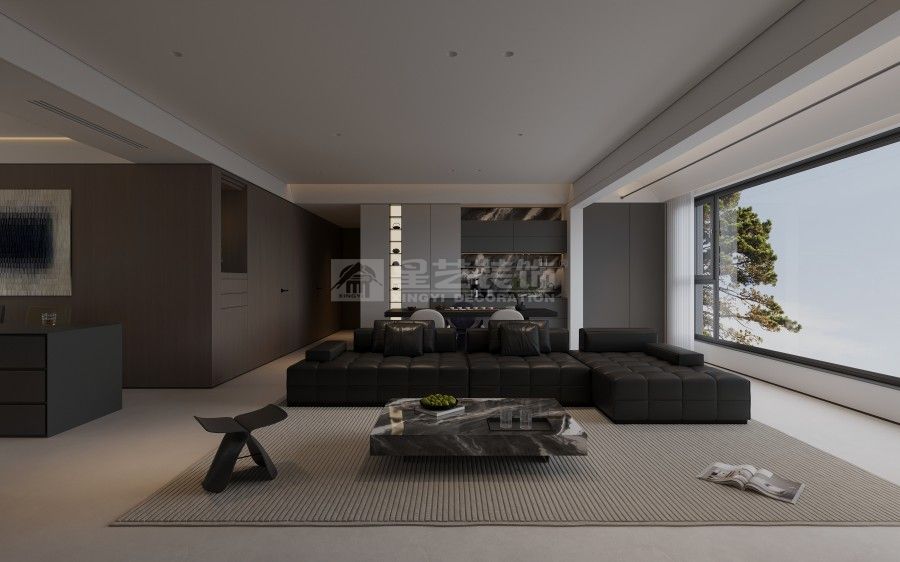 现代黑白灰设计理念：打造永恒经典的家居美学空间(图2)