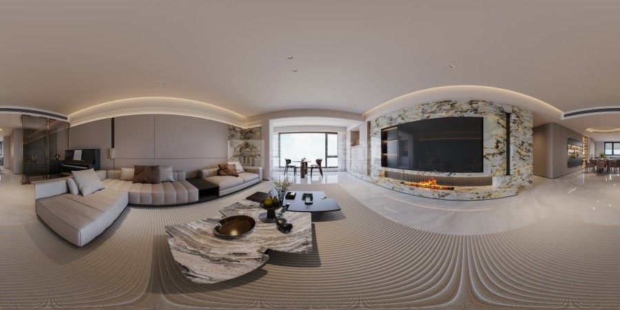 低调奢华家居设计理念与现代简约空间装修展示(图2)