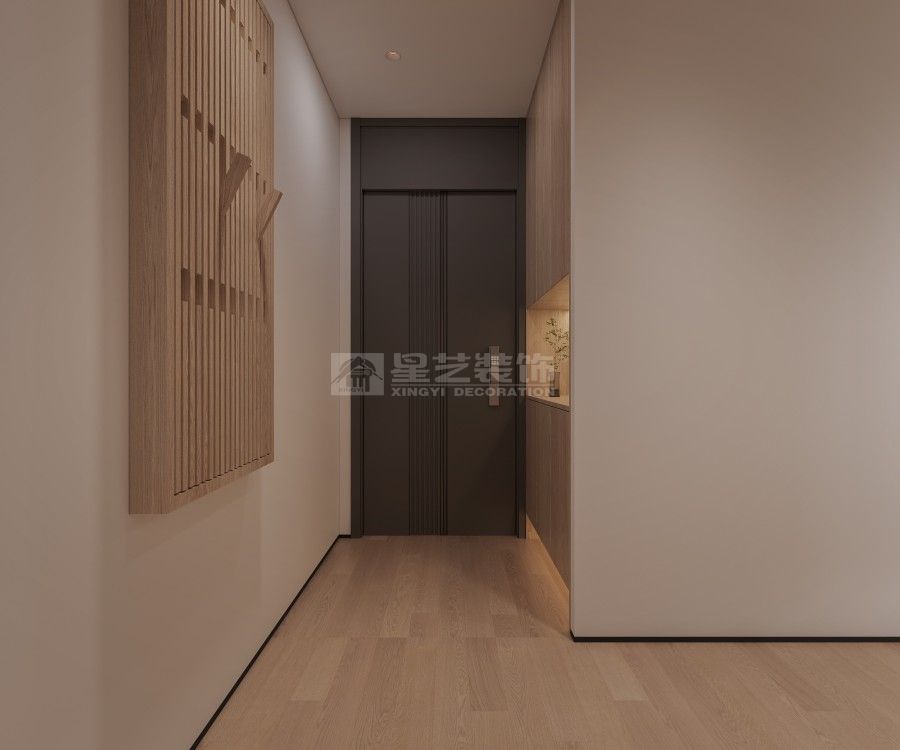 极简设计原木空间解决方案：舒适光影收纳配置指南(图10)