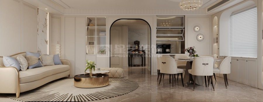 法式浪漫别墅设计细节解析，精致空间处处展现优雅格调(图1)