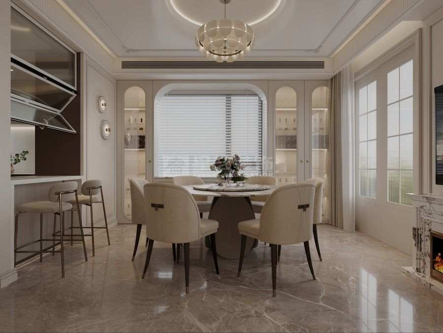 法式浪漫别墅设计细节解析，精致空间处处展现优雅格调(图4)