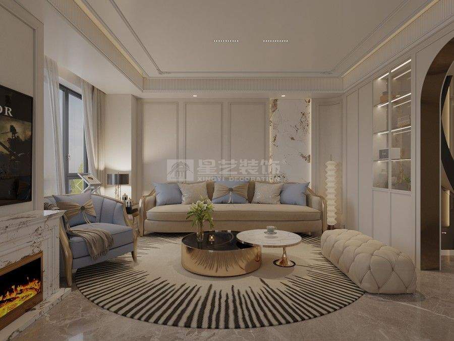 法式浪漫别墅设计细节解析，精致空间处处展现优雅格调(图2)