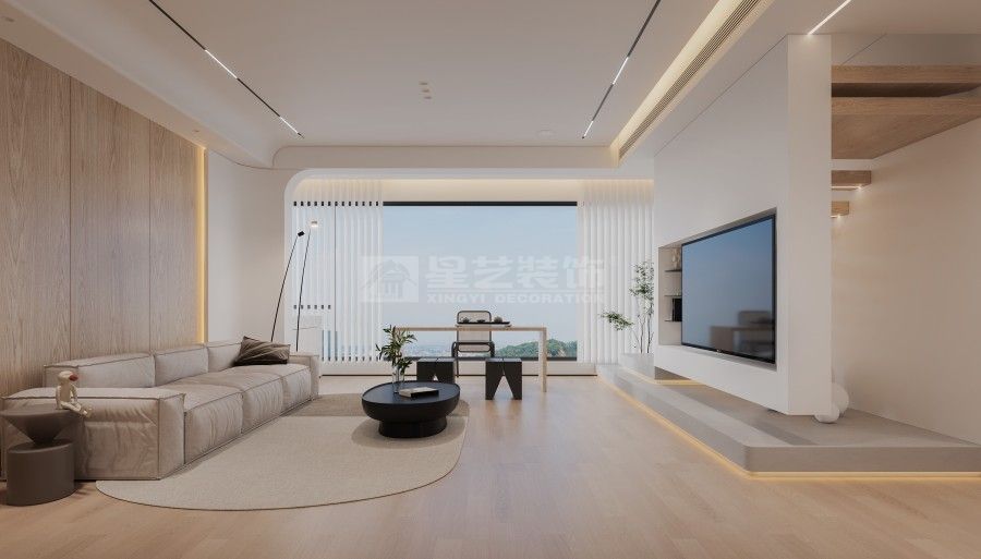 极简设计原木空间解决方案：舒适光影收纳配置指南(图4)