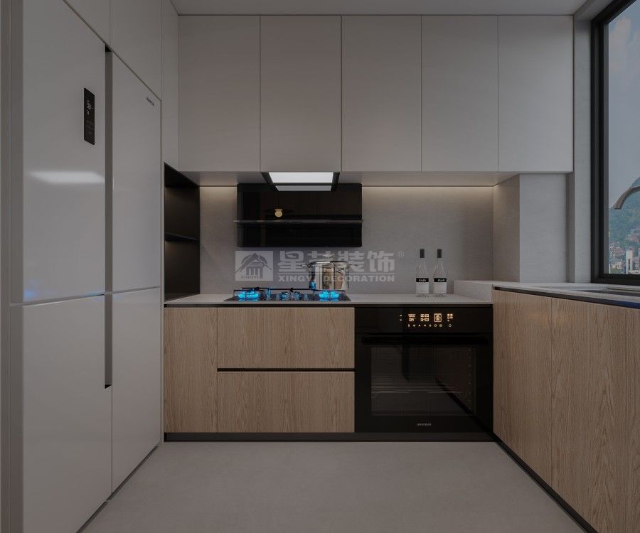 极简设计原木空间解决方案：舒适光影收纳配置指南(图9)