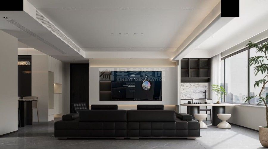 精装改造现代简约风格，打造舒适居家空间(图1)