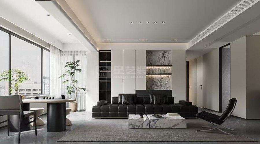 精装改造现代简约风格，打造舒适居家空间(图2)