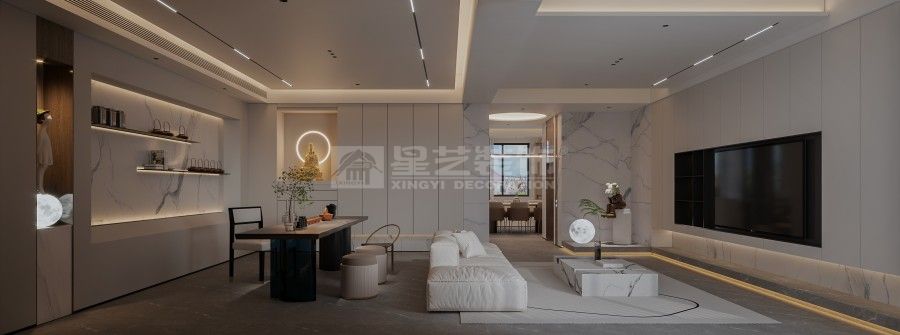 简约雅居设计：自然光与空间通透性的艺术结合(图1)