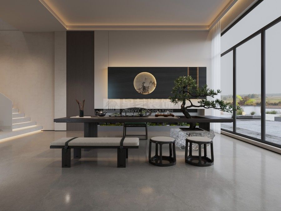 现代温暖别墅设计 外立面色调搭配与功能布局详解(图3)