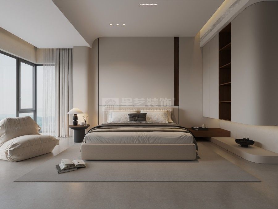 现代温暖别墅设计 外立面色调搭配与功能布局详解(图7)