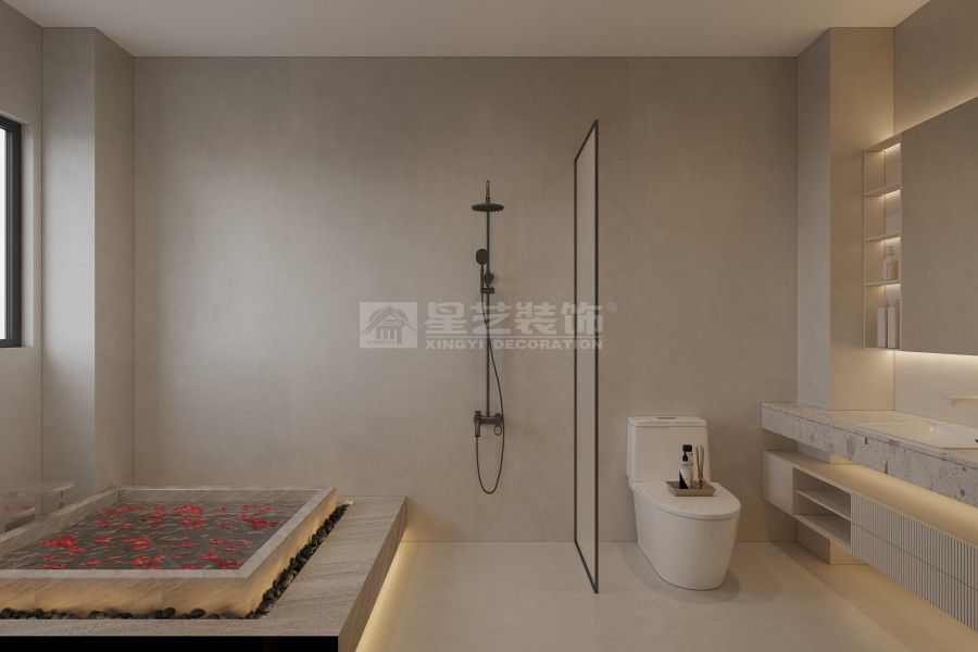 现代温暖别墅设计 外立面色调搭配与功能布局详解(图12)