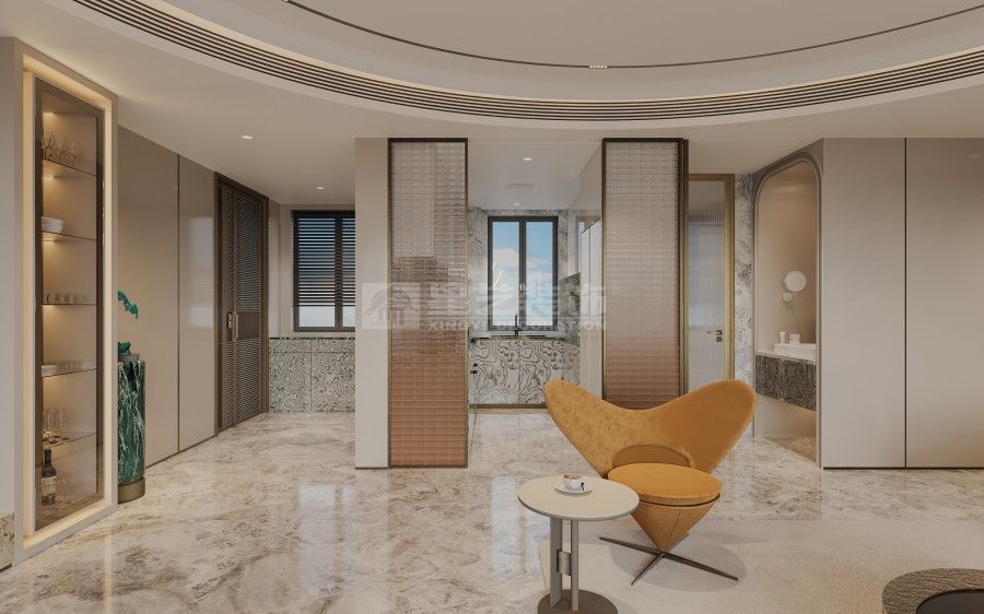 轻奢风格设计理念：奢石与钛金打造高端生活格调(图5)