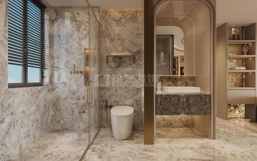 轻奢风格设计理念：奢石与钛金打造高端生活格调(图11)