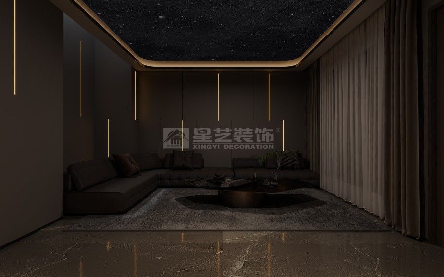 简欧别墅设计如何用大理石与玫瑰金打造雅致空间(图10)