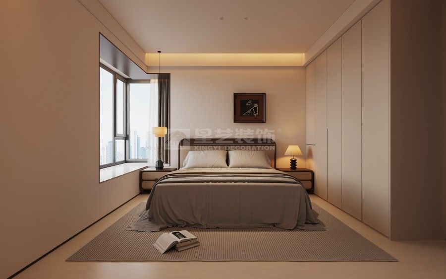 中古风格装修设计：胡桃木与大理石搭配，复古雅致空间(图10)