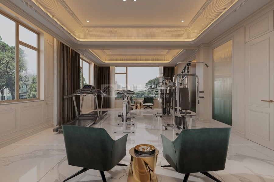 自建房别墅欧式法式融合设计，线塑浪漫栖居仪式感(图13)