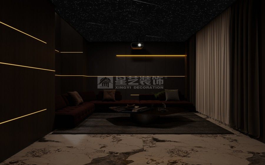 意式别墅设计理念，大理石与玫瑰金打造现代轻奢空间(图11)