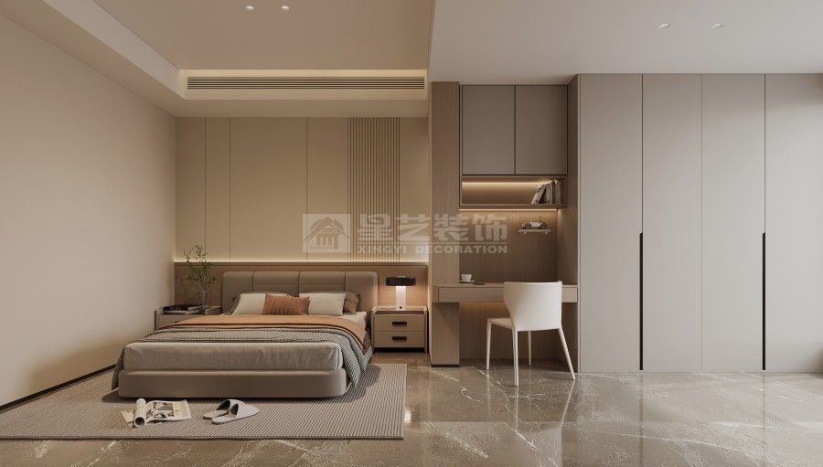 简欧别墅设计如何用大理石与玫瑰金打造雅致空间(图12)