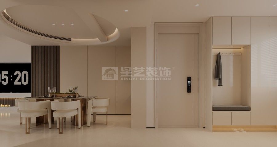 现代奶油风格别墅设计技巧与装修指南(图3)