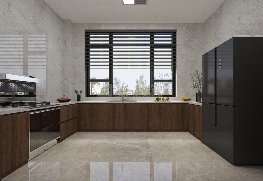 联排别墅简欧外观新中式室内设计理念与融合方式(图12)