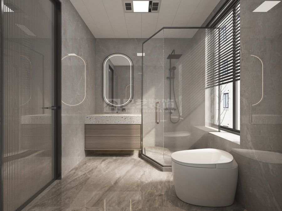 联排别墅简欧外观新中式室内设计理念与融合方式(图13)