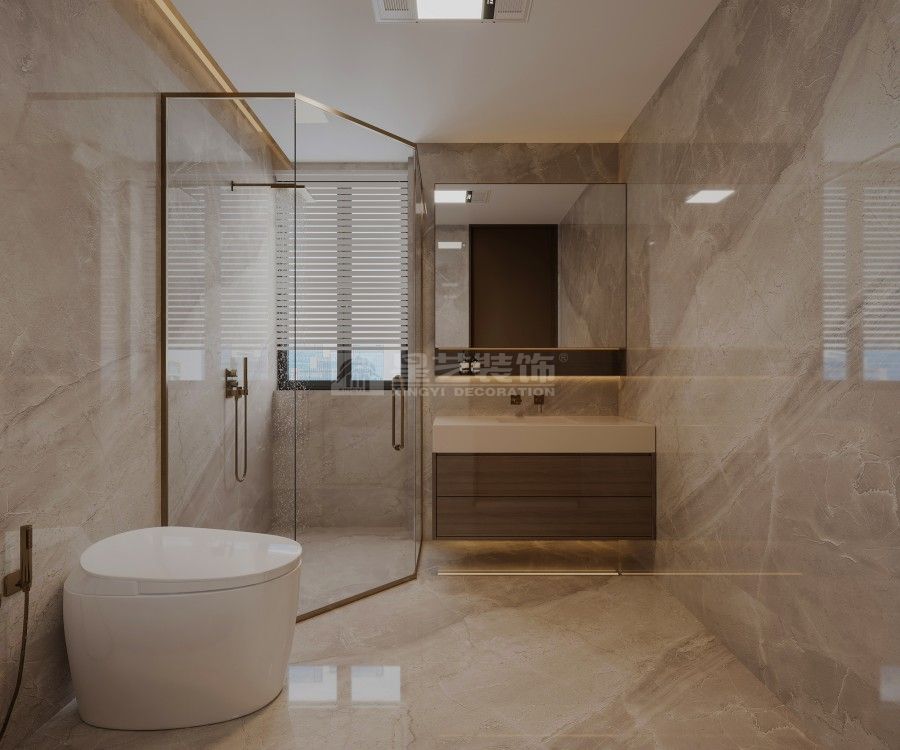 意式轻奢风格设计：胡桃木与钛金的简约雅致融合(图6)