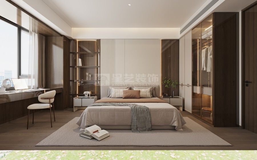 意式轻奢风格设计：胡桃木与钛金的简约雅致融合(图7)