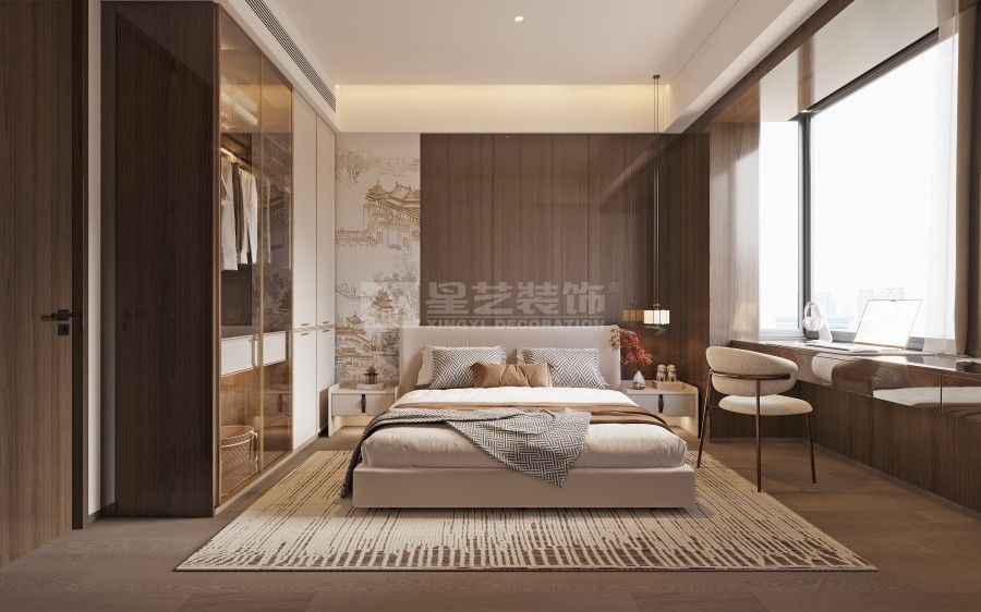 意式轻奢风格设计：胡桃木与钛金的简约雅致融合(图8)