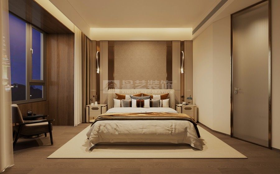 意式轻奢风格设计：胡桃木与钛金的简约雅致融合(图9)