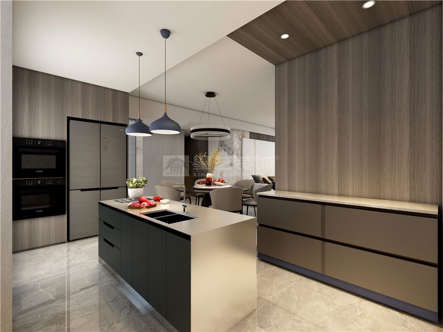 桂林山水灵感意式轻奢设计，打造静奢东方美学空间(图10)