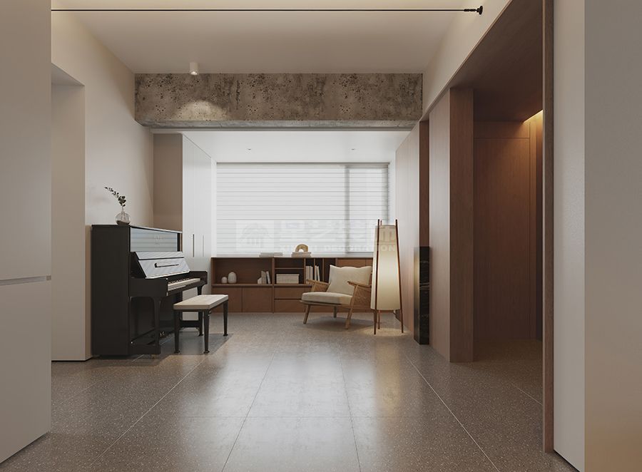 都市极简家居设计融入个性色彩打造宁静生活空间(图4)