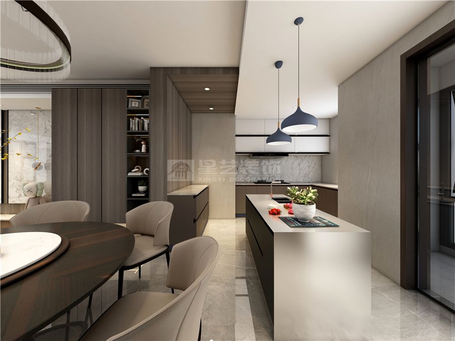 桂林山水灵感意式轻奢设计，打造静奢东方美学空间(图11)